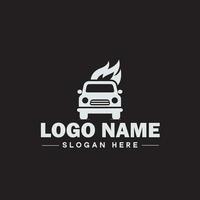 Automotive logo Auto shop logo auto dealership logo auto repair logo Icon clean flat modern minimalist business vehicle logo editable vector