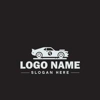 Automotive logo Auto shop logo auto dealership logo auto repair logo Icon clean flat modern minimalist business vehicle logo editable vector