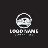 Automotive logo Auto shop logo auto dealership logo auto repair logo Icon clean flat modern minimalist business vehicle logo editable vector