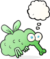 thought bubble cartoon fly png