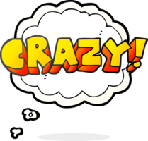 thought bubble cartoon shout crazy png