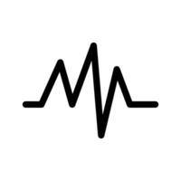 Heartbeat Icon Vector Symbol Design Illustration