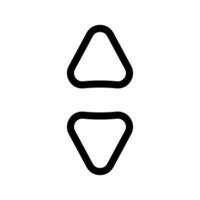 Sort Icon Vector Symbol Design Illustration