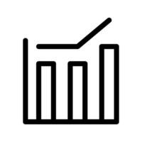 Estadísticas icono vector símbolo diseño ilustración