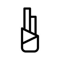 churros icono vector símbolo diseño ilustración