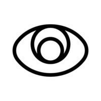 Eye Icon Vector Symbol Design Illustration