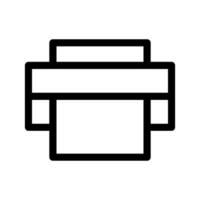 Printer Icon Vector Symbol Design Illustration