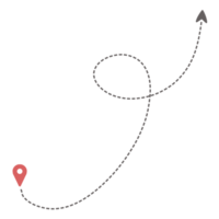 Pin location map png