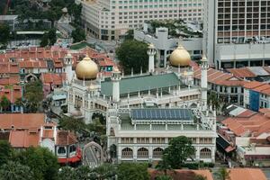 sultán mezquita Kampong glamour Singapur foto
