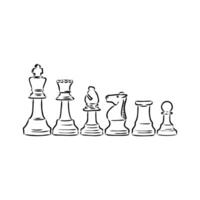 chess vector sketch