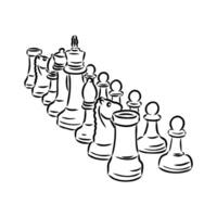 chess vector sketch