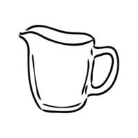 jug vector sketch