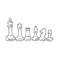 chess vector sketch