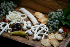 Variations of Turkish sheep cheese from Anatolia photo