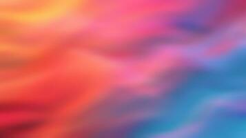 AI generated Abstract colorful background. Texture of wavy fabric. Colorful blurred background. photo