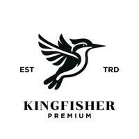 Kingfisher bird logo icon design illustration vector