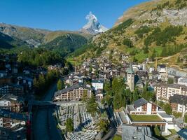 pfarrkirche S t. Mauricio - zermatt, Suiza foto