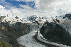 Gorner Glacier - Switzerland photo