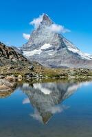 Riffelsee Lake - Switzerland photo