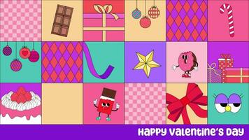 A Valentine's Week Story Painted with Chocolate, Hugs, and Kisses video