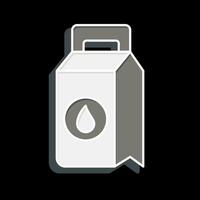 Icon Washing Powder. related to Laundry symbol. glossy style. simple design editable. simple illustration vector