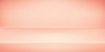 Pink photo studio background design. Empty podium for banner or product presentation. Vector illustration