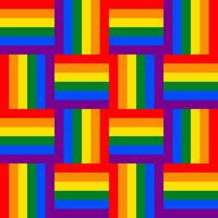 LGBT background, LGBT colors rainbow flag with text. Banner, poster, template, vector
