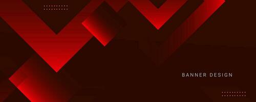 Modern stylish abstract geometric elegant banner pattern background vector