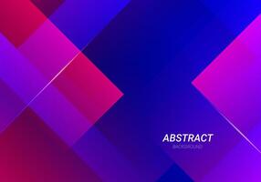Abstract geometric decorative blue and purple color design colorful background vector