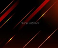 Abstract red geometric transparent gradient lines illustration pattern background vector