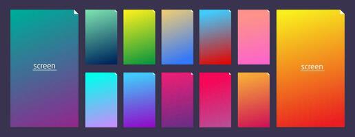 Soft pastel gradient smooth and vibrant color background vector