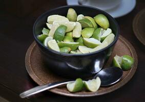 Fresh Limes Perfect for Enhancing Flavor in Your Food and Drinks photo