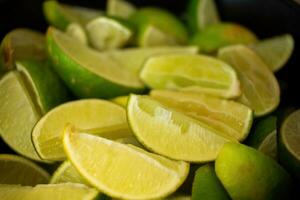 Fresh Limes Perfect for Enhancing Flavor in Your Food and Drinks photo