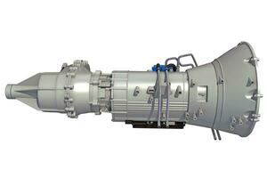 Car Transmission 3D rendering Trans on white background photo