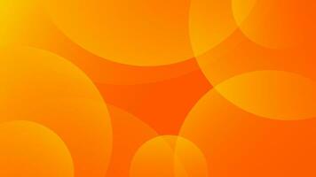 Simple abstract gradient orange background with circle shapes. Suitable for businesses selling banners, events, templates, pages, and others vector