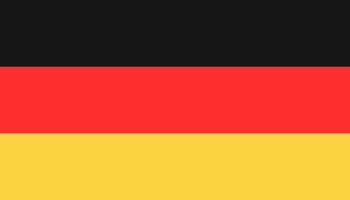 Germany Country Flag Vector Illustration