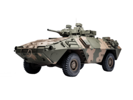 AI generated Main battle vehicle in hyper realistic style. Armored fighting vehicle. Special military transport. Detailed PNG colorful illustration. AI Generated