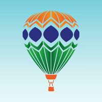 Hot air balloon vector design