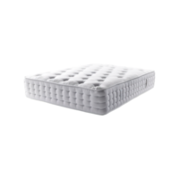 AI generated White mattress on transparent background png
