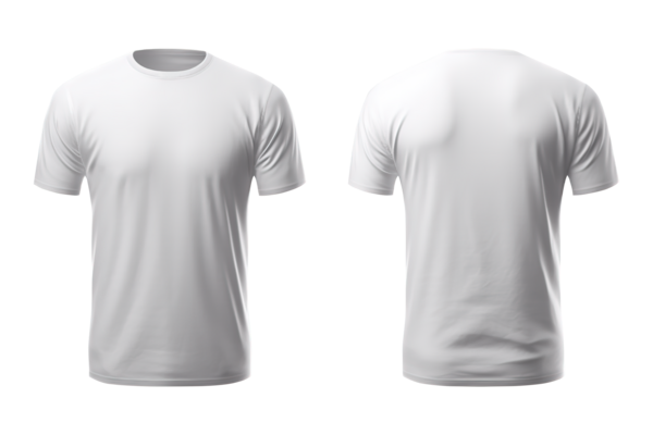 White T Shirt Template PNGs for Free Download