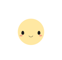 Cute flower icon. Flat design illustration. png