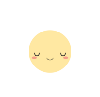 mignonne fleur icône. plat conception illustration. png