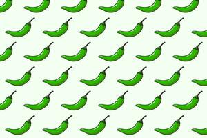 jalapeno peppers food product seamless pattern template abstract style background wallpaper design vector