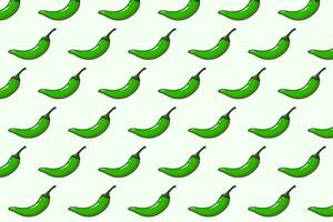 jalapeno peppers food product seamless pattern template abstract style background wallpaper design vector