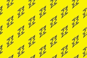thunder flash lightning abstract arrow geometric style seamless pattern template background wallpaper design vector