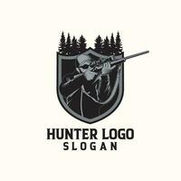 vector logo hunter