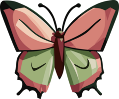 ai generiert Illustration von ein Schmetterling png