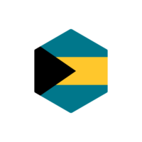 Bahamas flag png label badge