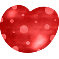 red Heart cute draw Paint Pattern for love valentine wedding festival png
