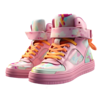 ai gerado moda sapatos em transparente fundo - ai gerado png